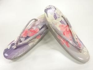 花模様草履（23センチ）